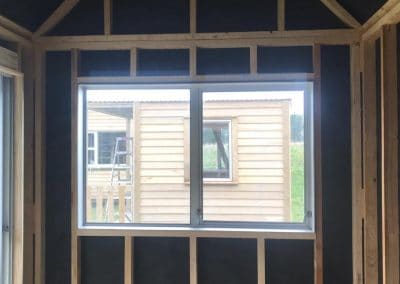 Inside Indiana cabin
