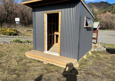 Garden Shed Custom Small Iron Cladding