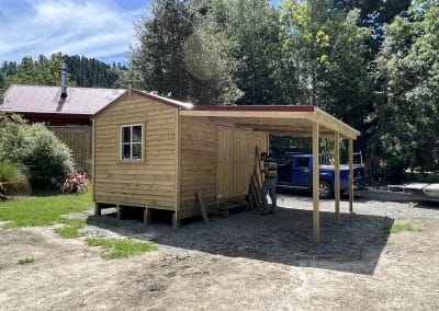 Standard Shed XL With Lean To